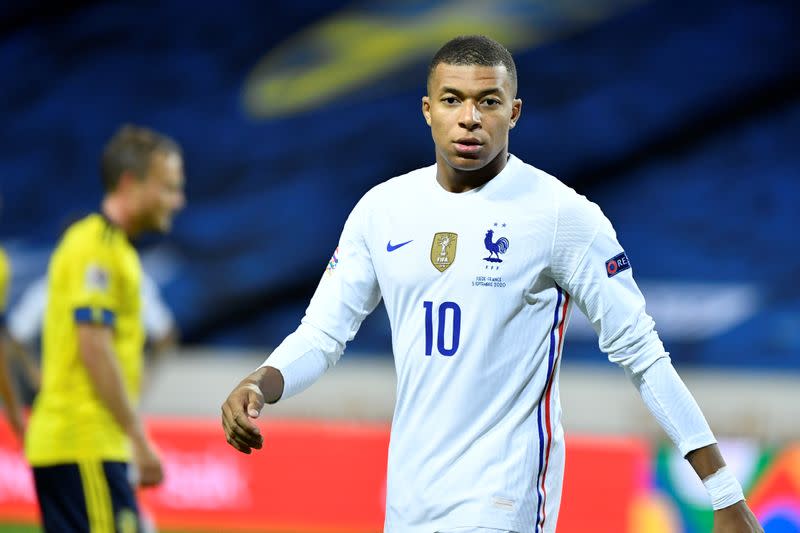 UEFA Nations League Sweden-France match in Stockholm