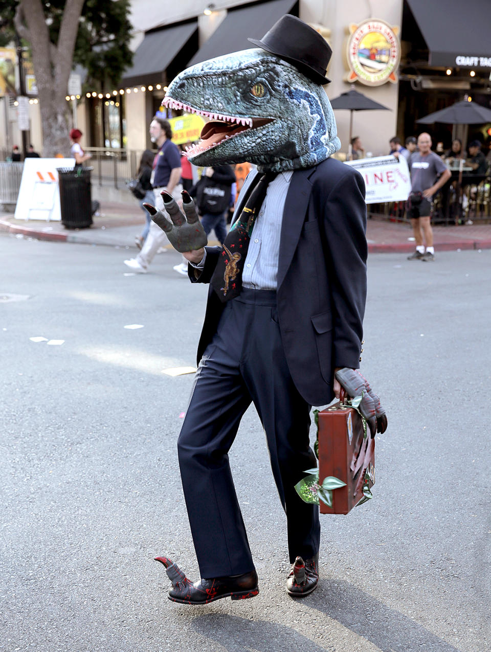 <p>Cosplayer at Comic-Con International on July 19, 2018, in San Diego. (Photo: Quinn P. Smith/Getty Images) </p>