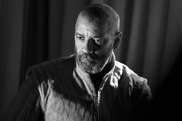 <p>Apple TV+</p> Denzel Washington in "The Tragedy of Macbeth" (2021)