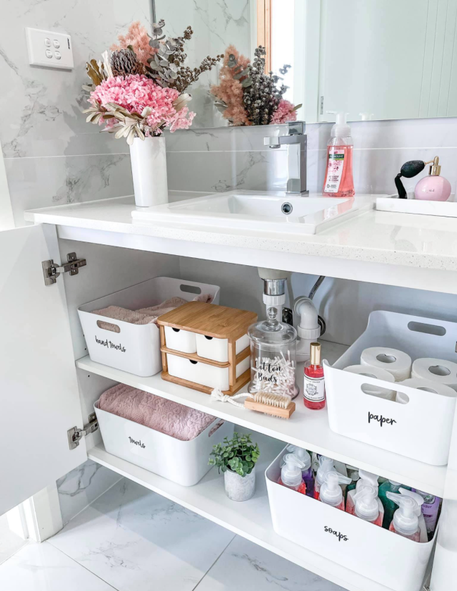 Kmart 5 Solves Bathroom Storage