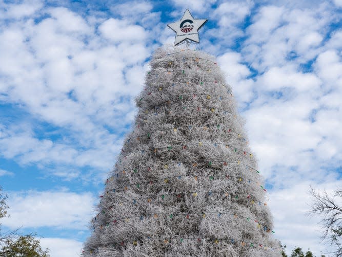 christmas tumbleweed