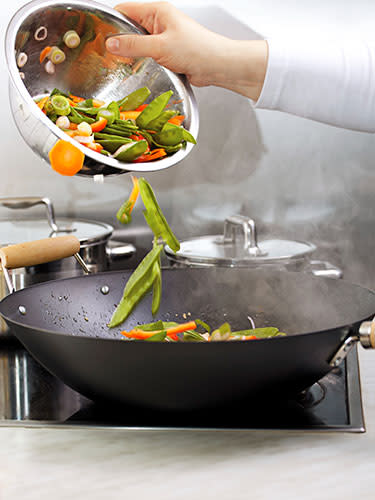 vegetables cooking