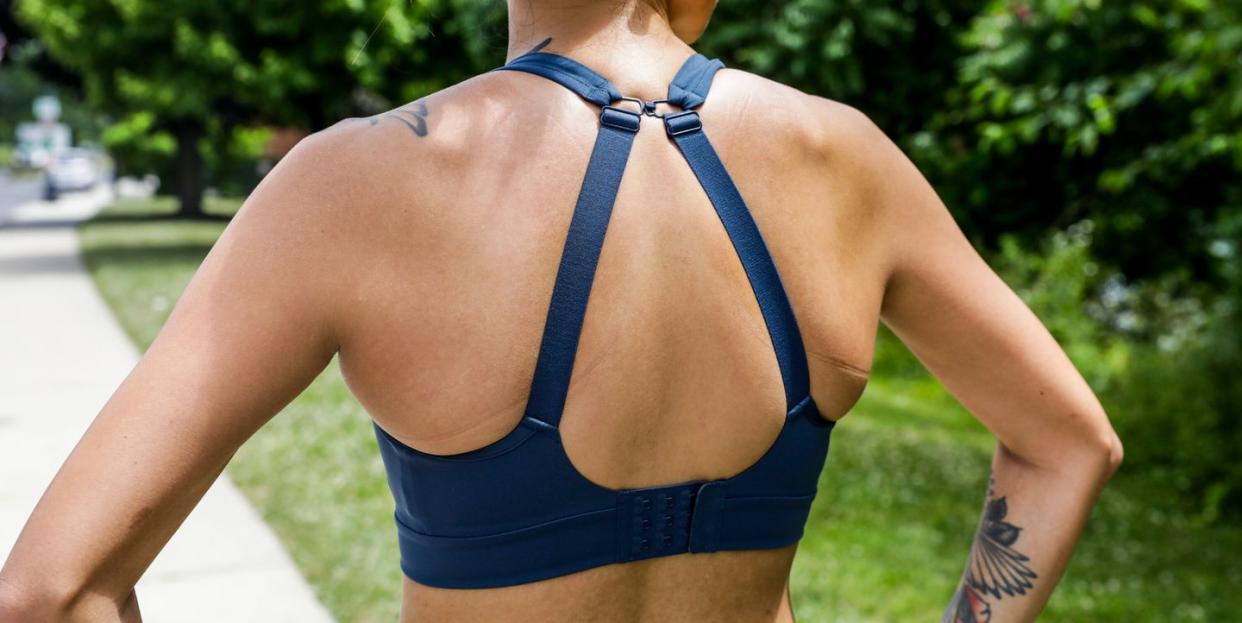 tracksmith sports bra