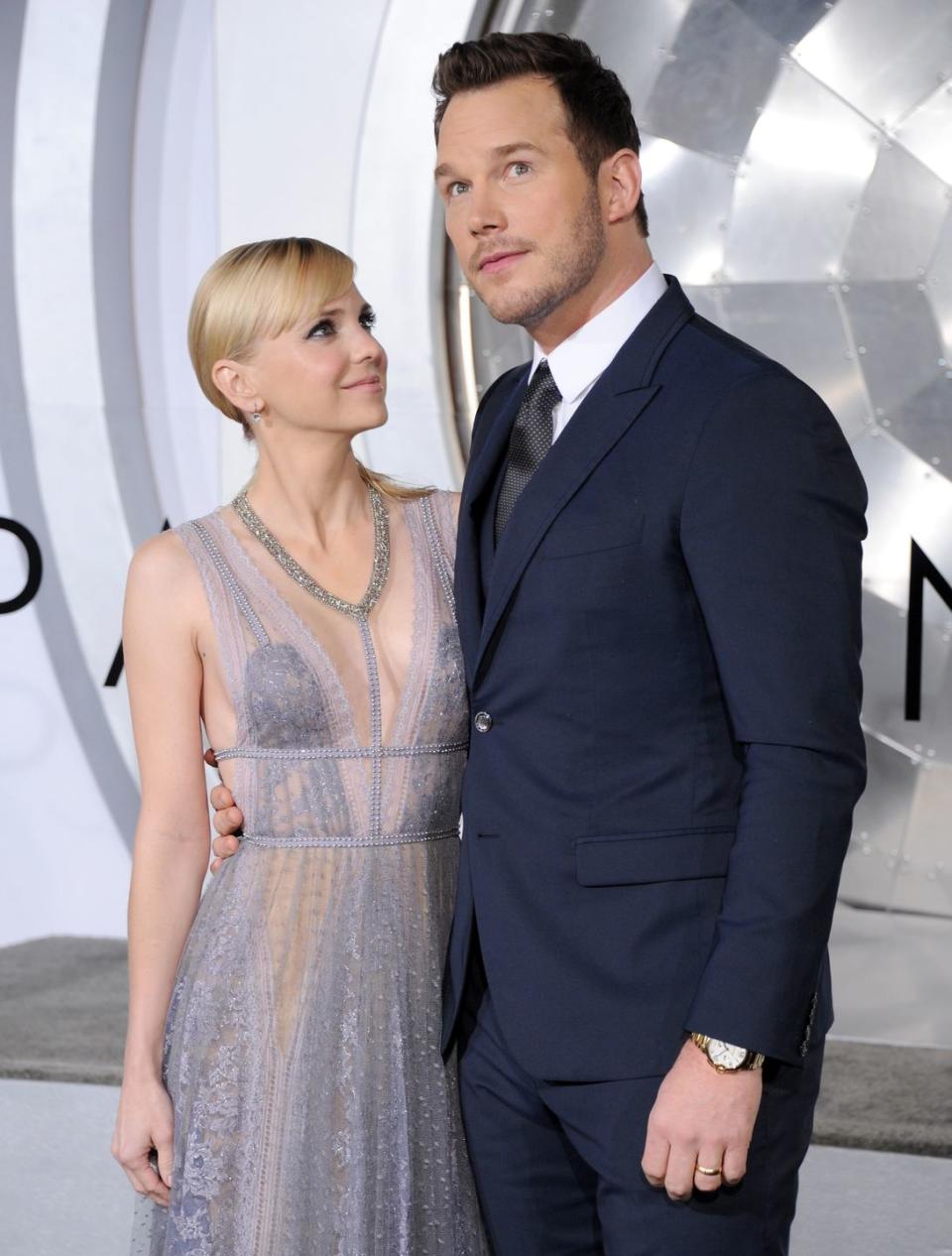 Anna Faris and Chris Pratt