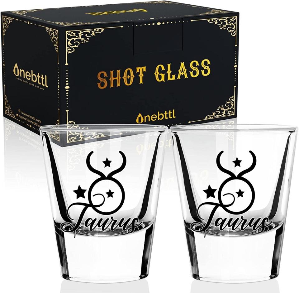 Onebttl Taurus Shot Glass Set of 2 Amazon