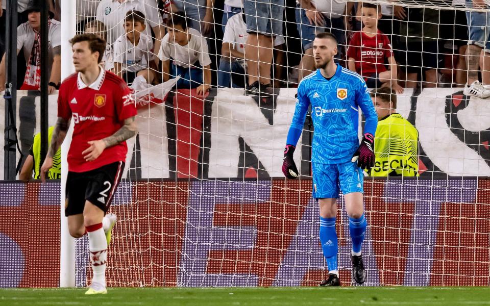 De Gea was hugely responsible for Manchester United's exit from the Europa League in April - Getty Images/Ash Donelon