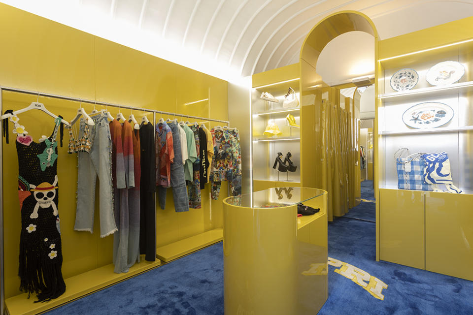 Inside GCDS’ new Capri store. - Credit: Courtesy of GCDS