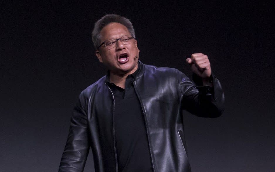 Jensen Huang, president and chief executive officer of Nvidia Corp - David Paul Morris/Bloomberg