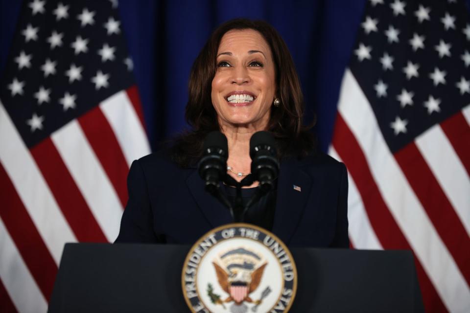 1) Kamala Harris