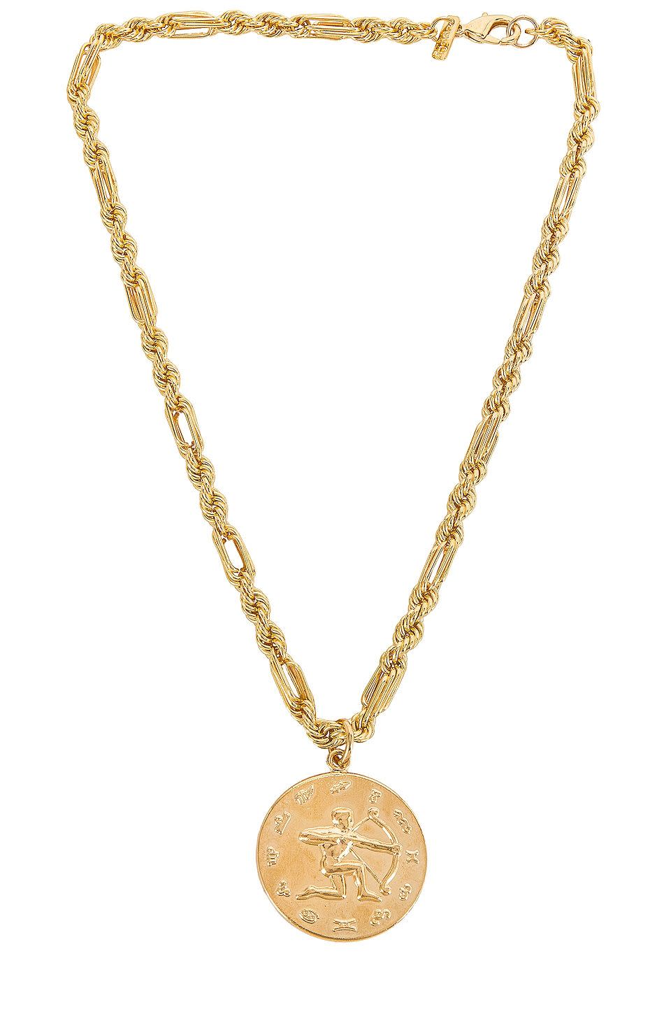 9) Zodiac Medallion Necklace