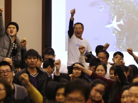 relatives of missing malaysia flight