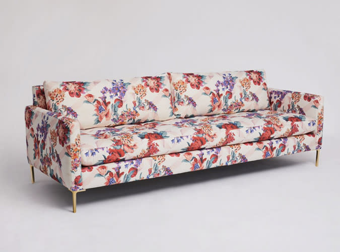 <p>Angelina Sofa in Geometric Floral</p>