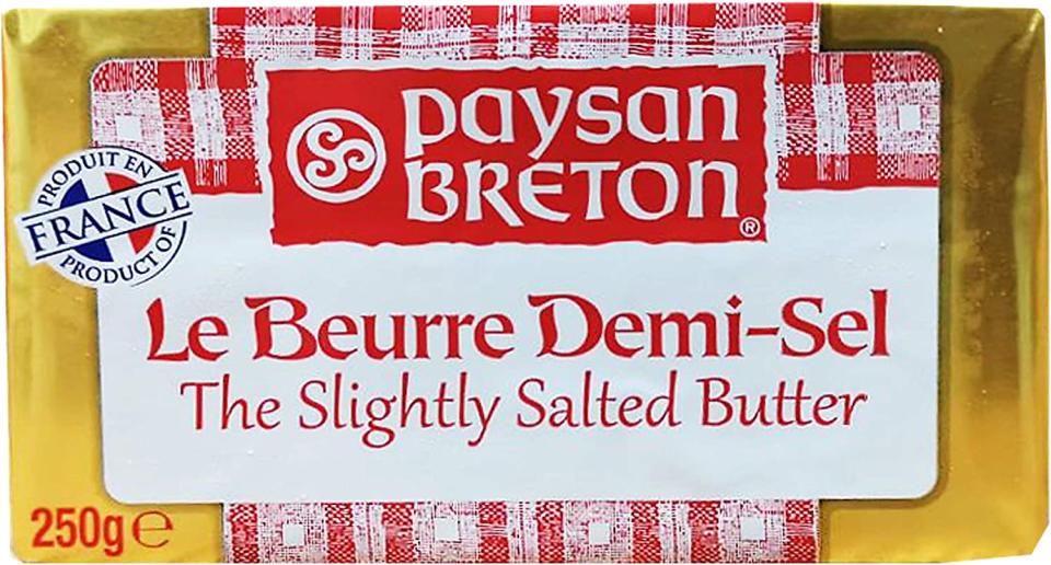 Paysan Breton Salted Butter, 250g - Chilled (Photo: Amazon)


