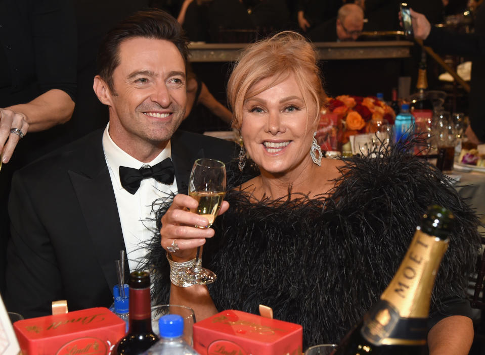 Deborra Lee Furness will no doubt celebrate Hugh’s 50th birthday with a lavish party. Source: Getty