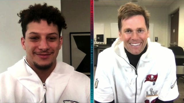 Patrick Mahomes goes up against Tom Brady in Super Bowl LV