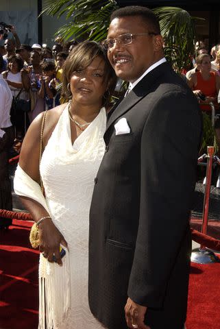 <p>SGranitz/WireImage</p> Judge Greg Mathis and wife Linda during The 2nd Annual BET Awards.