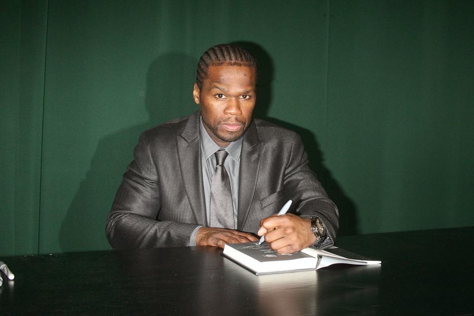 <p>In his debut novel, 50 Cent took on one of the biggest problems affecting students today: bullying. But instead of telling the story from the perspective of the victims, <em>Playground</em> focuses on Butterball, a student who is bullying others because of he lacks the tools to deal with his emotions. </p><p>“I had more experiences where I was a part of the problem, where I was actually bullying,” the Grammy winner told <em>Today</em>, <a href="https://www.huffpost.com/entry/50-cent-discusses-new-boo_n_1033290?ncid=edlinkusaolp00000003&guccounter=1" rel="nofollow noopener" target="_blank" data-ylk="slk:HuffPost;elm:context_link;itc:0" class="link ">HuffPost</a> reports. “To know now from an adult’s perspective and be able to write things, I can look back on those actual situations and say, ‘That was completely wrong.’ But I know what was motivating it now.”</p><p>But <em>Playground</em> wasn't 50's first foray into writing. The rapper founded his own publishing imprint, G-Unit, with Pocket/MTV Books in 2005, that focused on novellas and graphic novels about 50's former rap crew, according to <a href="https://www.cbsnews.com/news/50-cent-moves-into-book-publishing/" rel="nofollow noopener" target="_blank" data-ylk="slk:CBS News;elm:context_link;itc:0" class="link ">CBS News</a>.</p><p><a class="link " href="https://www.amazon.com/Playground-50-Cent/dp/1595144781?tag=syn-yahoo-20&ascsubtag=%5Bartid%7C2140.g.33987725%5Bsrc%7Cyahoo-us" rel="nofollow noopener" target="_blank" data-ylk="slk:Buy the Book;elm:context_link;itc:0">Buy the Book</a></p>