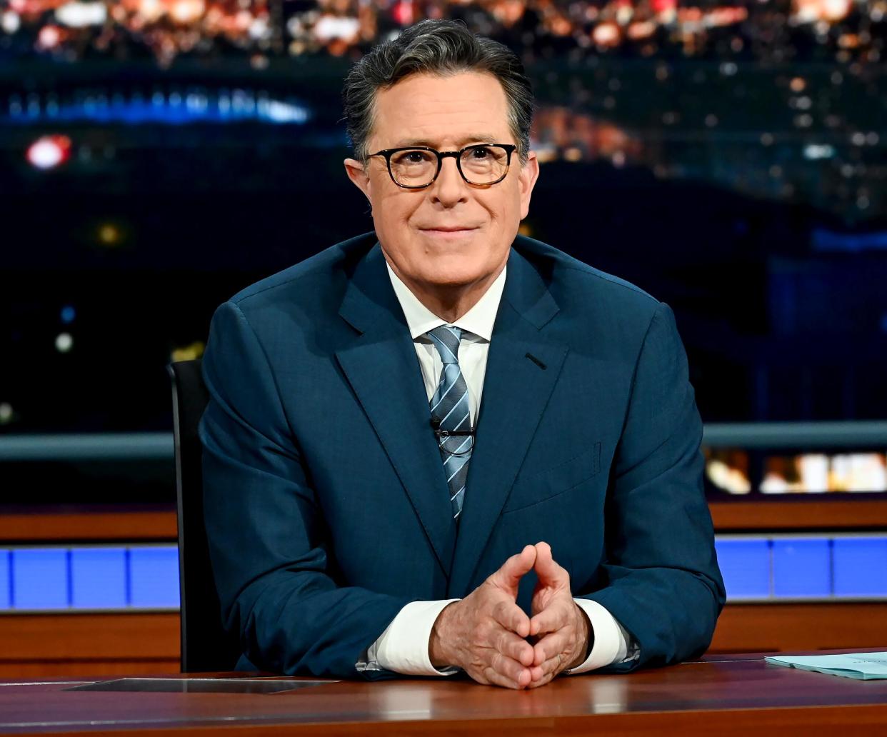 Stephen Colbert Overcome with Emotion Before Tribute to Staffer Who Died