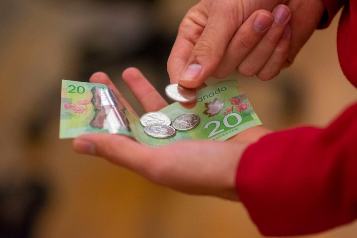 British Columbians earning the minimum wage will earn an extra 65 cents an hour starting June 1.  (Bobby Hristova/CBC - image credit)