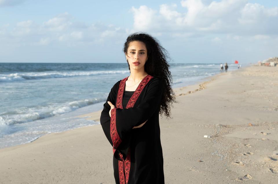 Tala, 17, says, ‘For most woman the daily battle is chipping away at trying to change the perspective of families towards more inclusivity for women’ (Paddy Dowling/Qatar Scholarships)