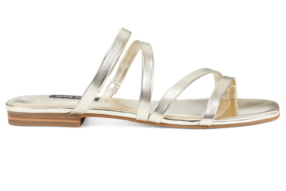 Nine West, flat sandals