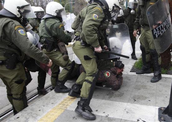 Clashes in Greece Clashes in Greece