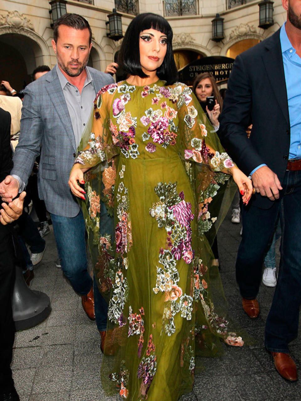 <p>Lady Gaga out and about in Brussels, September 2014.</p>