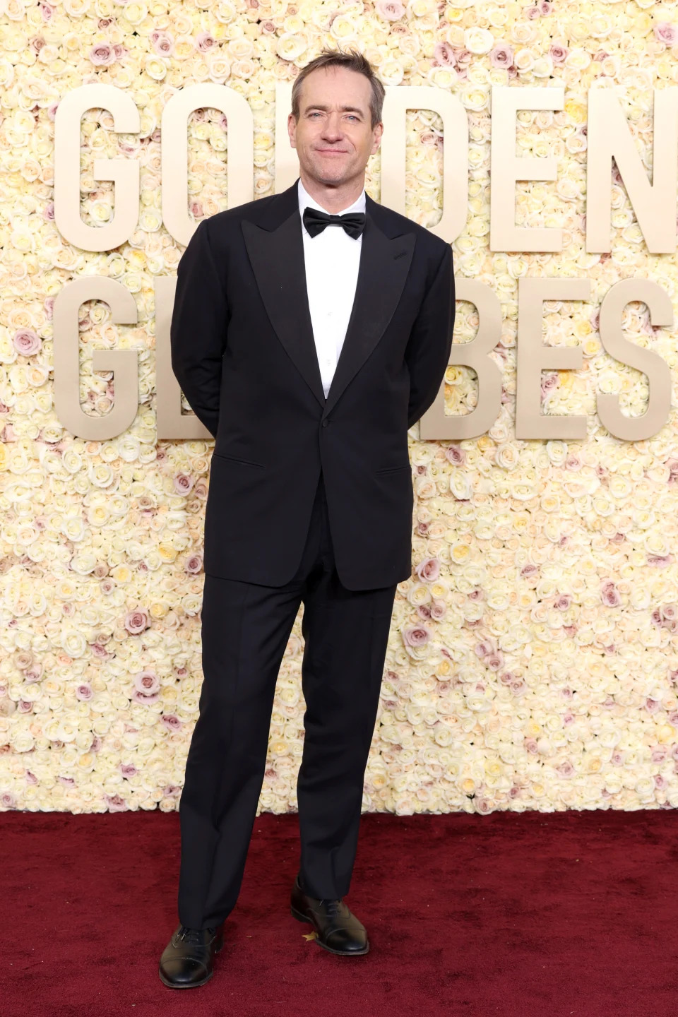 BEVERLY HILLS, CALIFORNIA - JANUARY 07: Matthew Macfadyen attends the 81st Annual Golden Globe Awards at The Beverly Hilton on January 07, 2024 in Beverly Hills, California. (Photo by Kevin Mazur/Getty Images)