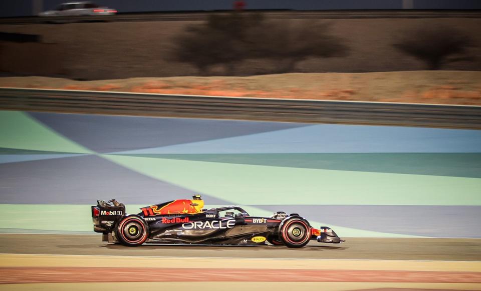 formula 1 testing in bahrain day three