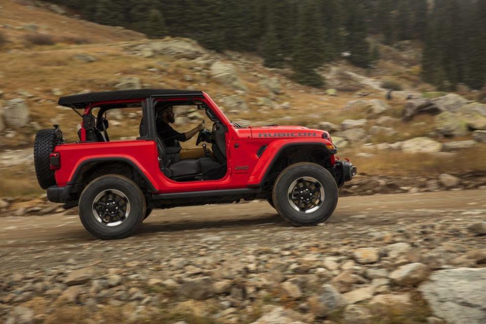 <p><a href="https://www.roadandtrack.com/new-cars/first-drives/a14415220/2018-jeep-wrangler-review-first-drive/" rel="nofollow noopener" target="_blank" data-ylk="slk:The Wrangler;elm:context_link;itc:0;sec:content-canvas" class="link ">The Wrangler</a> may be built for off-roading, but ironically, it makes for a great city car as well. A small footprint, tight turning radius, and heavy-duty suspension mean it can take the rigors of big potholes and tight parking that come along with city car life. <a href="https://www.ebay.com/itm/2020-Jeep-Wrangler-Unlimited-Sport/143459842921?hash=item2166df7b69:g:LroAAOSwAGhd5Z7n" rel="nofollow noopener" target="_blank" data-ylk="slk:Here's one;elm:context_link;itc:0;sec:content-canvas" class="link ">Here's one</a> painted in a menacing shade of black that you can own right now. </p>