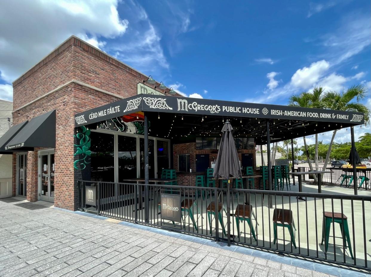 McGregor's Public House opened in August at Bell Tower in Fort Myers.