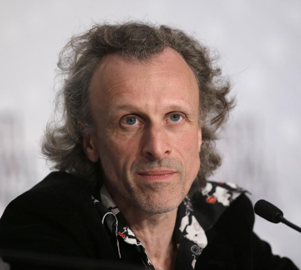 Actor Jan Buvoet listens to questions during a press conference for Borgman at the 66th international film festival, in Cannes, southern France, Sunday, May 19, 2013. (AP Photo/Francois Mori)