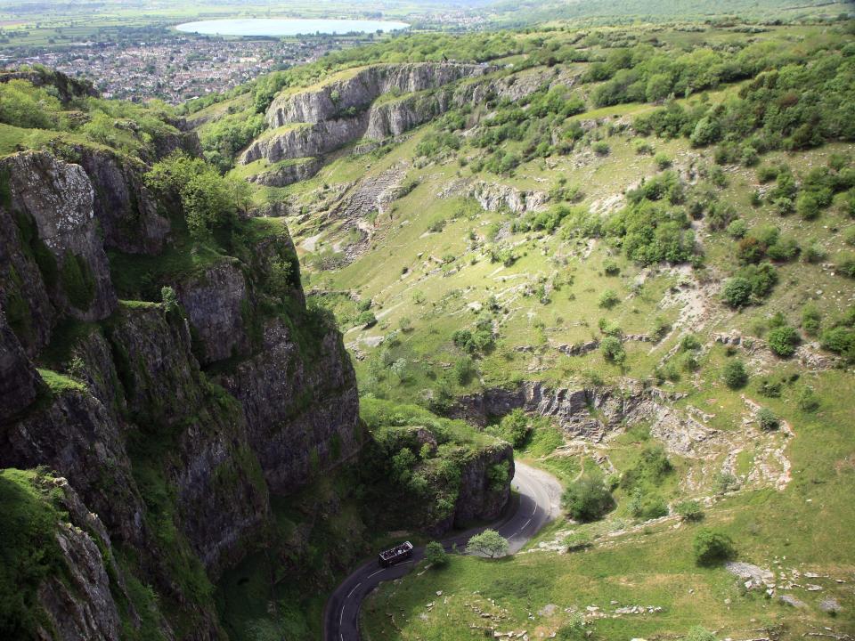 Cheddar Gorge.