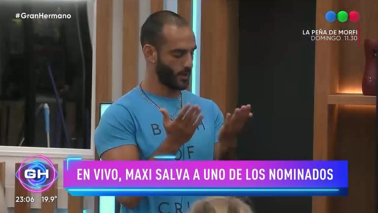 Maxi reveló su estrategia detrás de la elección sobre a quien salvará de la placa de eliminación