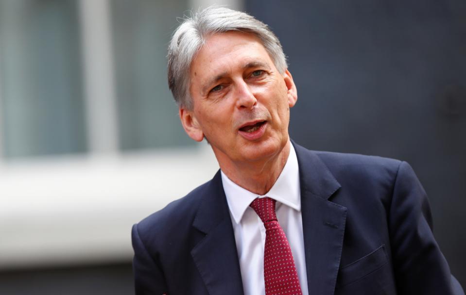 Chancellor Philip Hammond is pushing for a softer Brexit (AFP Photo/Daniel LEAL-OLIVAS)