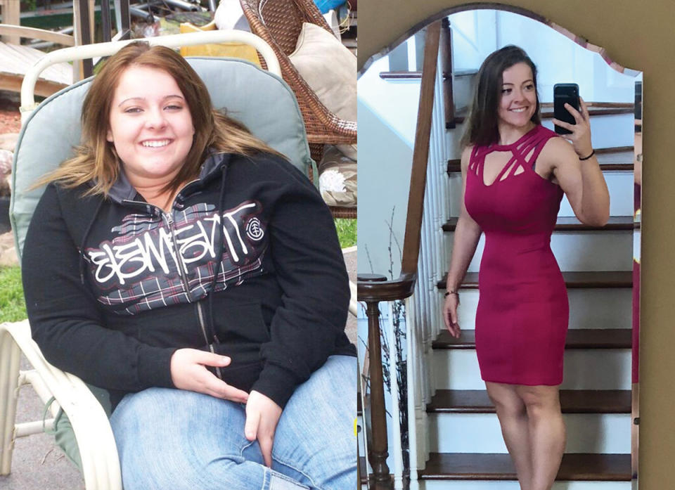 “At my heaviest, I weighed 280 pounds.” (Photo: Courtesy of Kayla Cody)