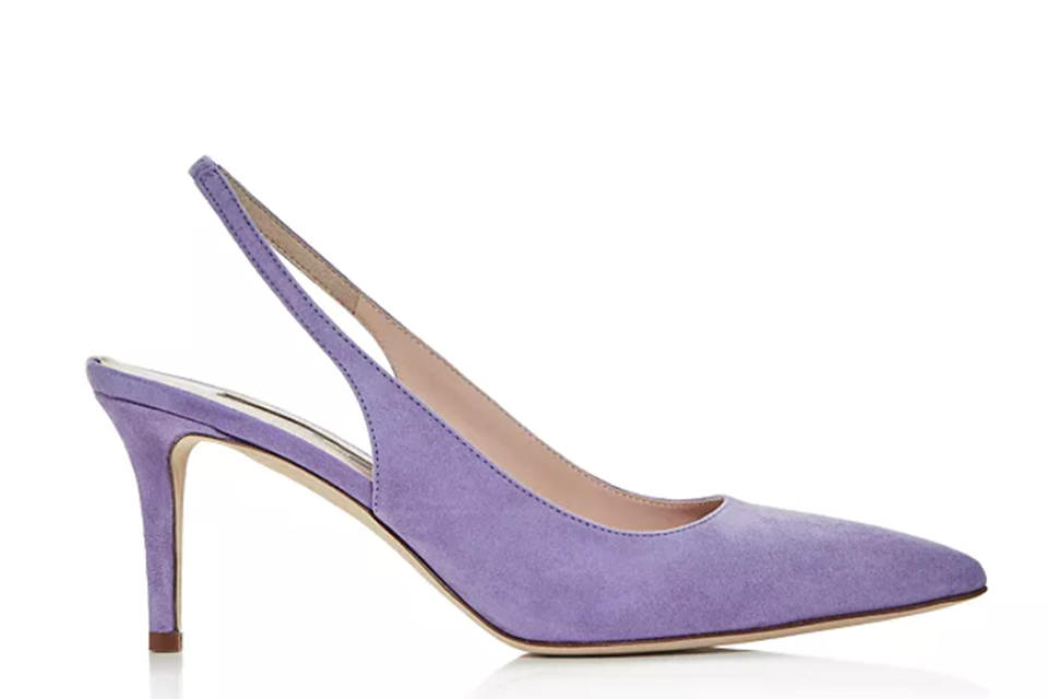 sjp pump, purple slingback pumps, sjp shoes on sale