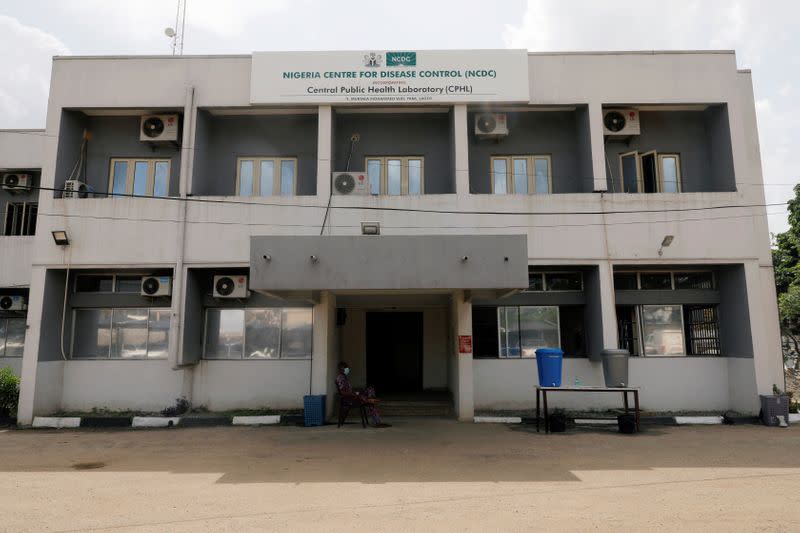 A building of the Nigeria Centre For Disease Control (NCDC) is pictured, amid the spread of the coronavirus disease (COVID-19), in Lagos