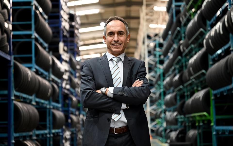 Andrea Manenti, managing director of Bridgestone in the UK and Ireland