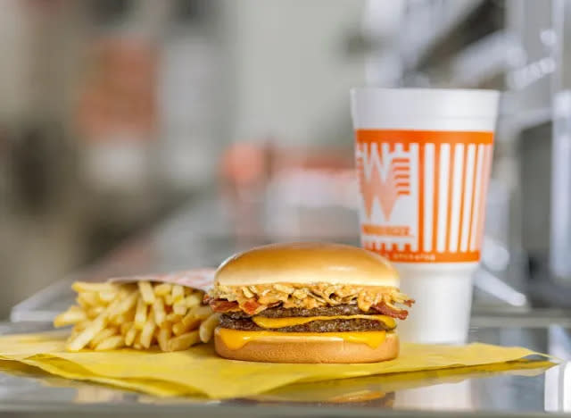 Whataburger Bacon Steakhouse Double