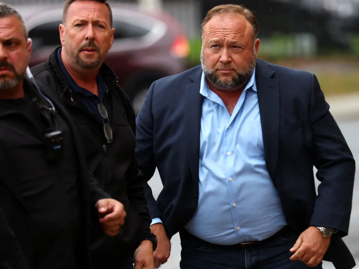 Alex Jones claims Sandy Hook families won't get his money, but they could start ..