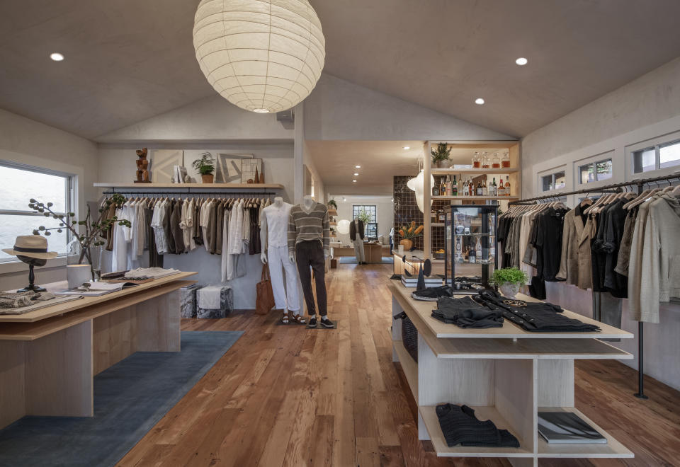 The interior of Todd Snyde's Abbot Kinney store.