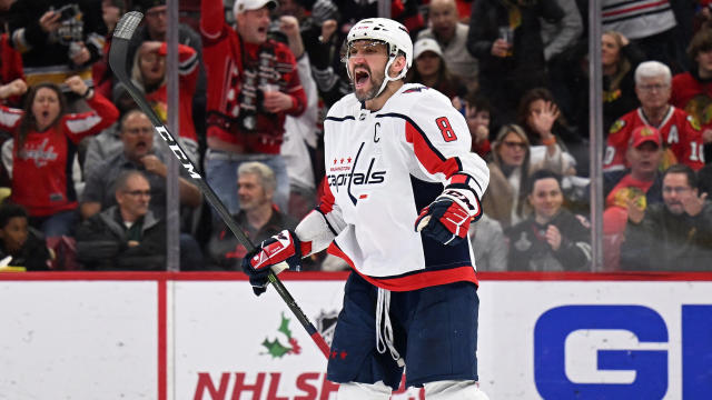 Alex Ovechkin on the trail of Wayne Gretzky's NHL goals record and