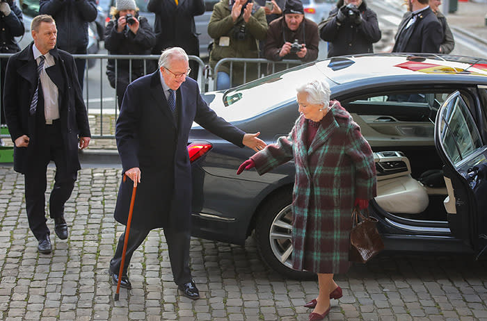 Alberto y Paola de Bélgica