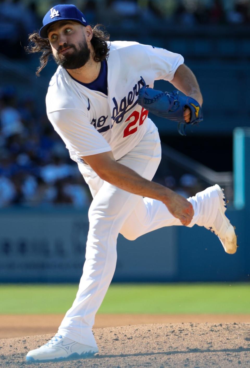 Los Angeles, CA, Sunday, June 25, 2023 - Los Angeles Dodgers starting pitcher Tony Gonsolin.