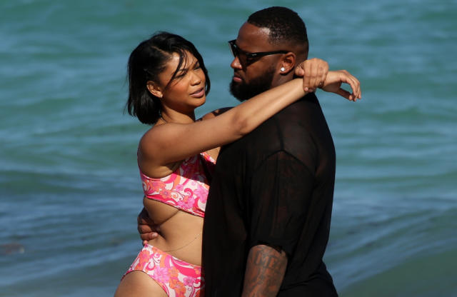 Chanel Iman and Davon Godchaux get engaged in Italy