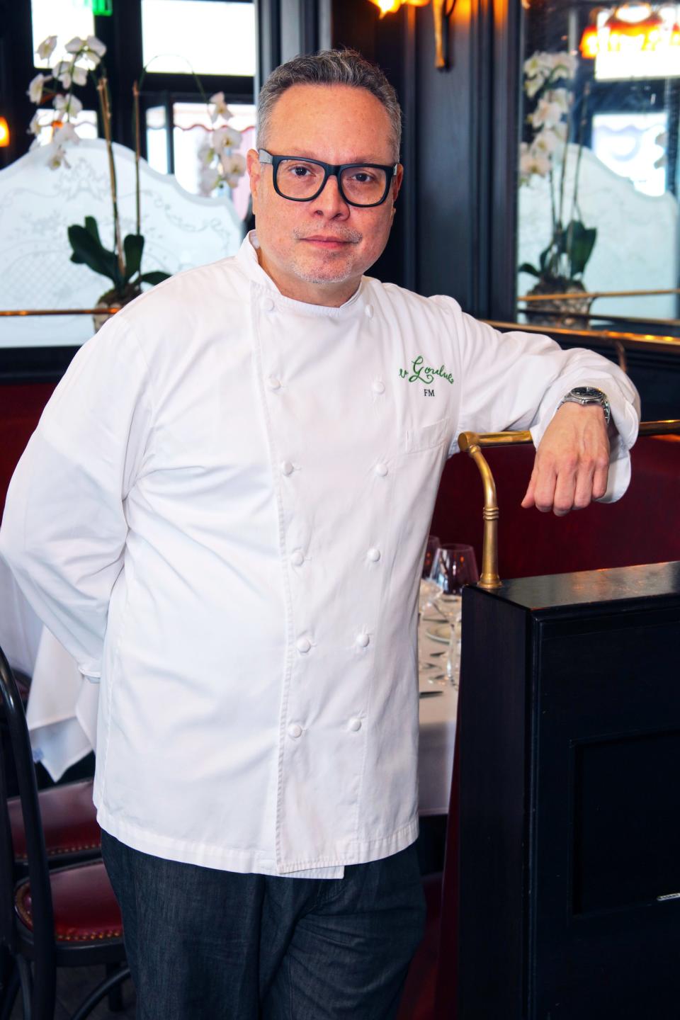 Fernando Marulanda, executive chef at La Goulue in Palm Beach.