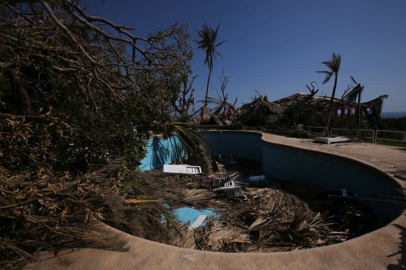 Aftermath of Hurricane Otis