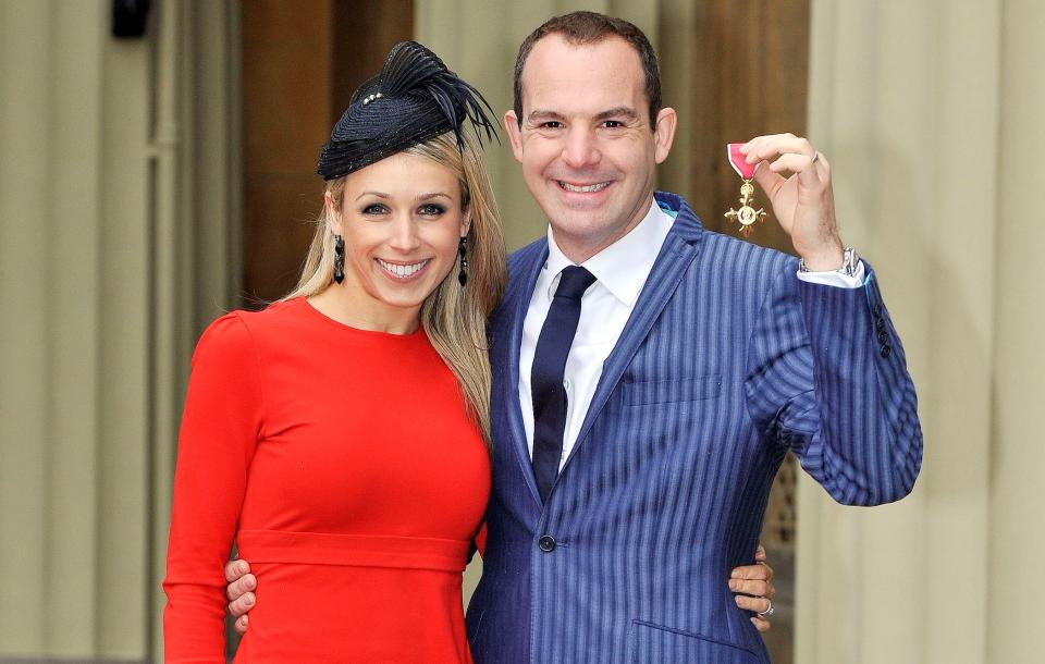 Martin Lewis married TV presenter Lara Lewington in 2009. (PA)