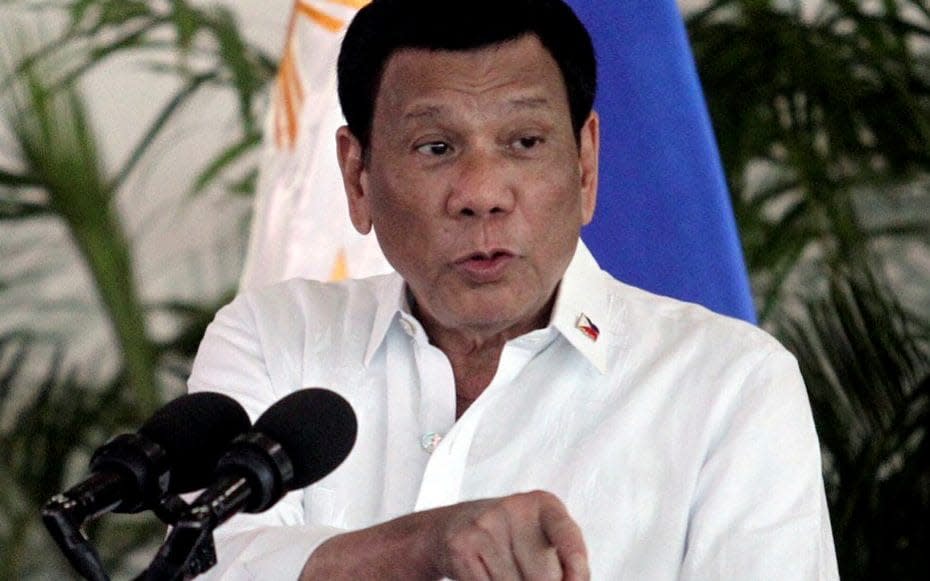 Mr Duterte has owned a Yamaha, a Honda and a Harley Davidson - ELOISA LOPEZ